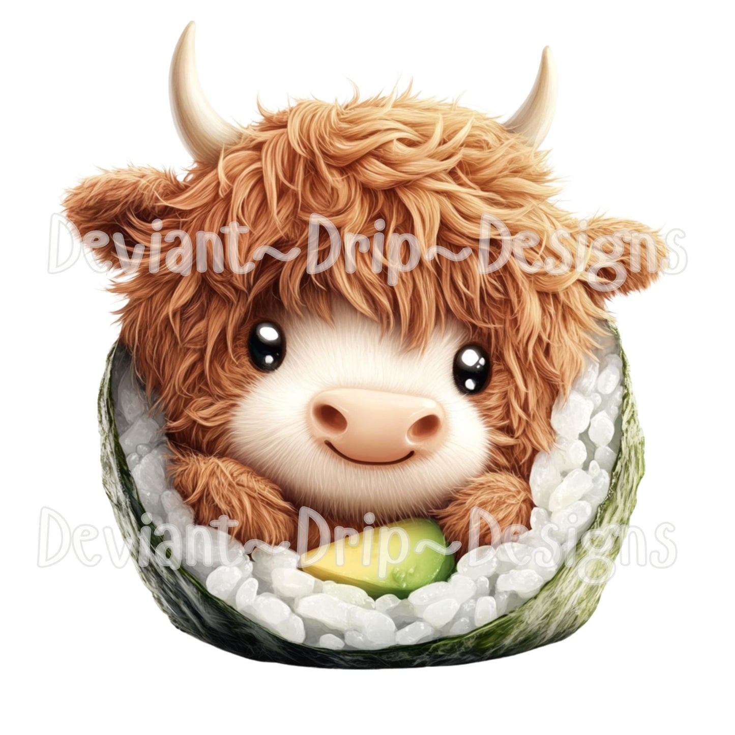 Moo-shi! Adorable Digital Art Download