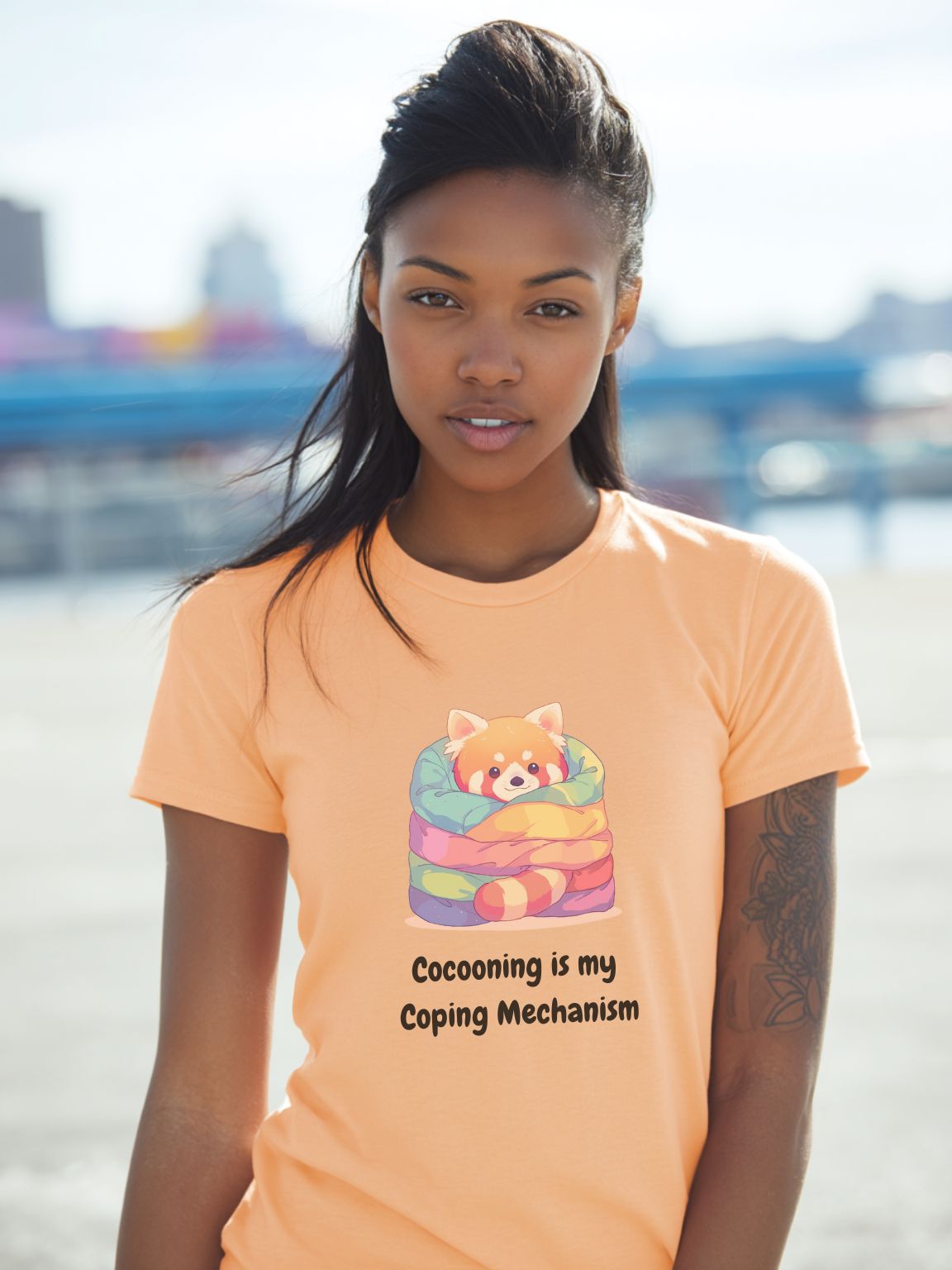 Coping by Cocooning (Unisex Tee) - Ships Free