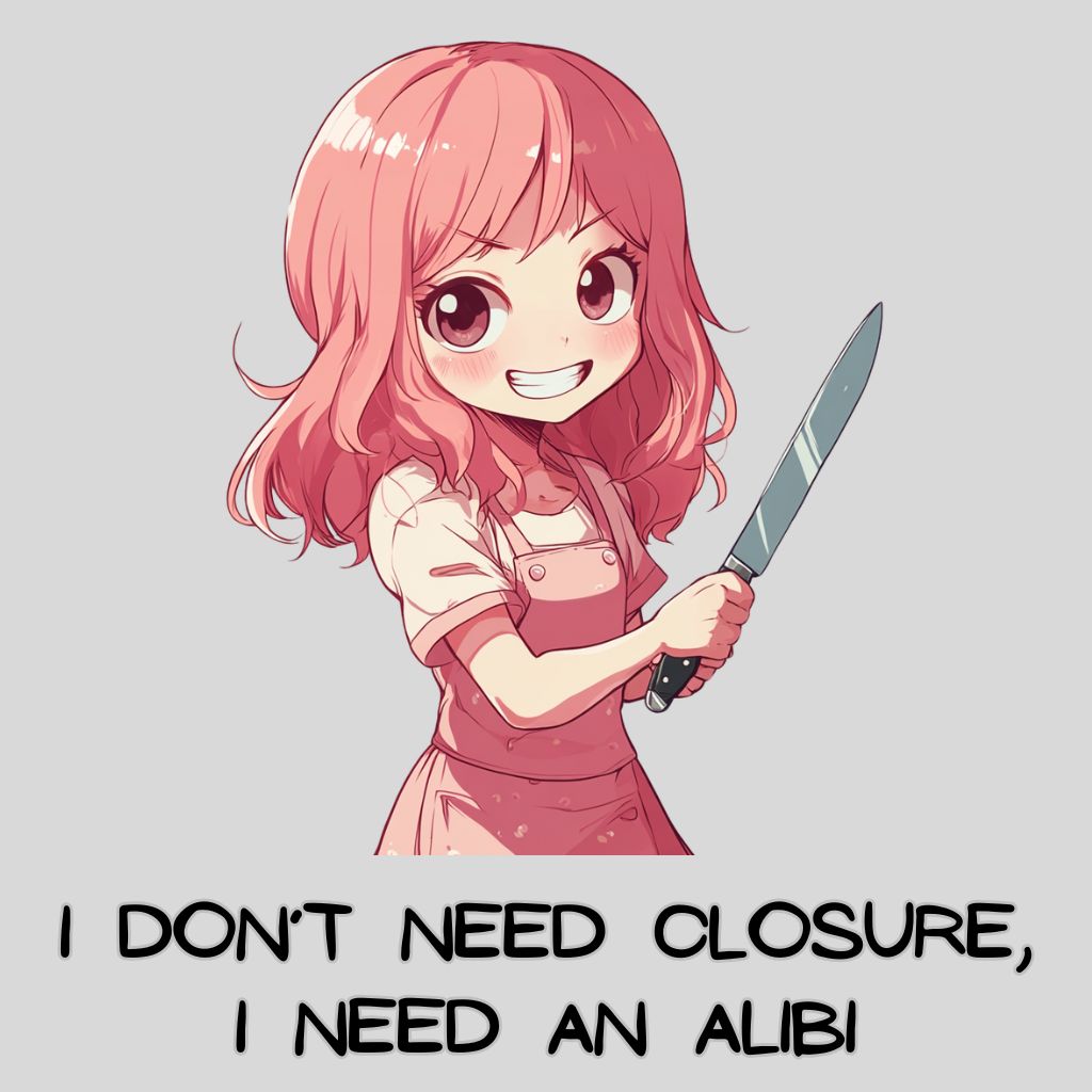 Need an Alibi (Unisex Tee) - Ships Free!