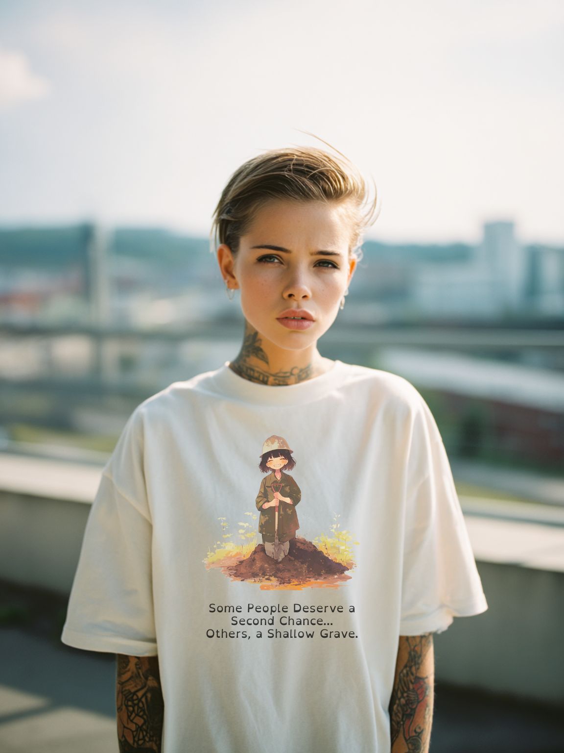 Grave Chances (Unisex Tee) - Ships Free
