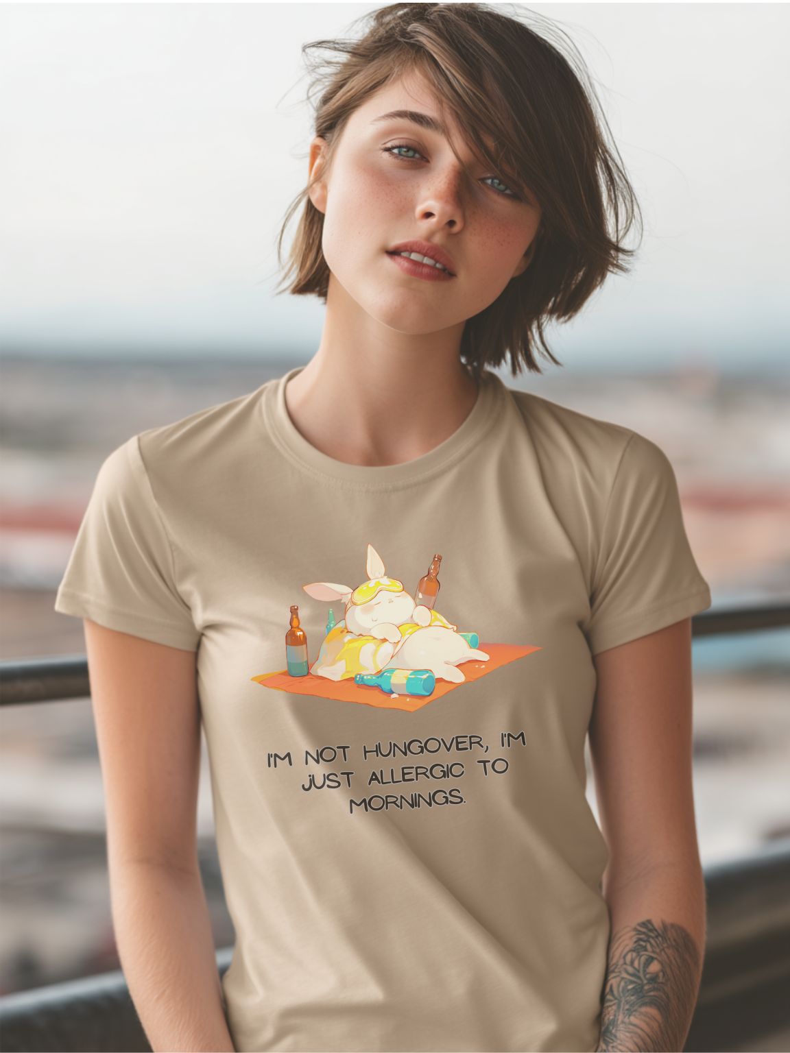 Hungover Allergy (Unisex Tee) - Ships Free!