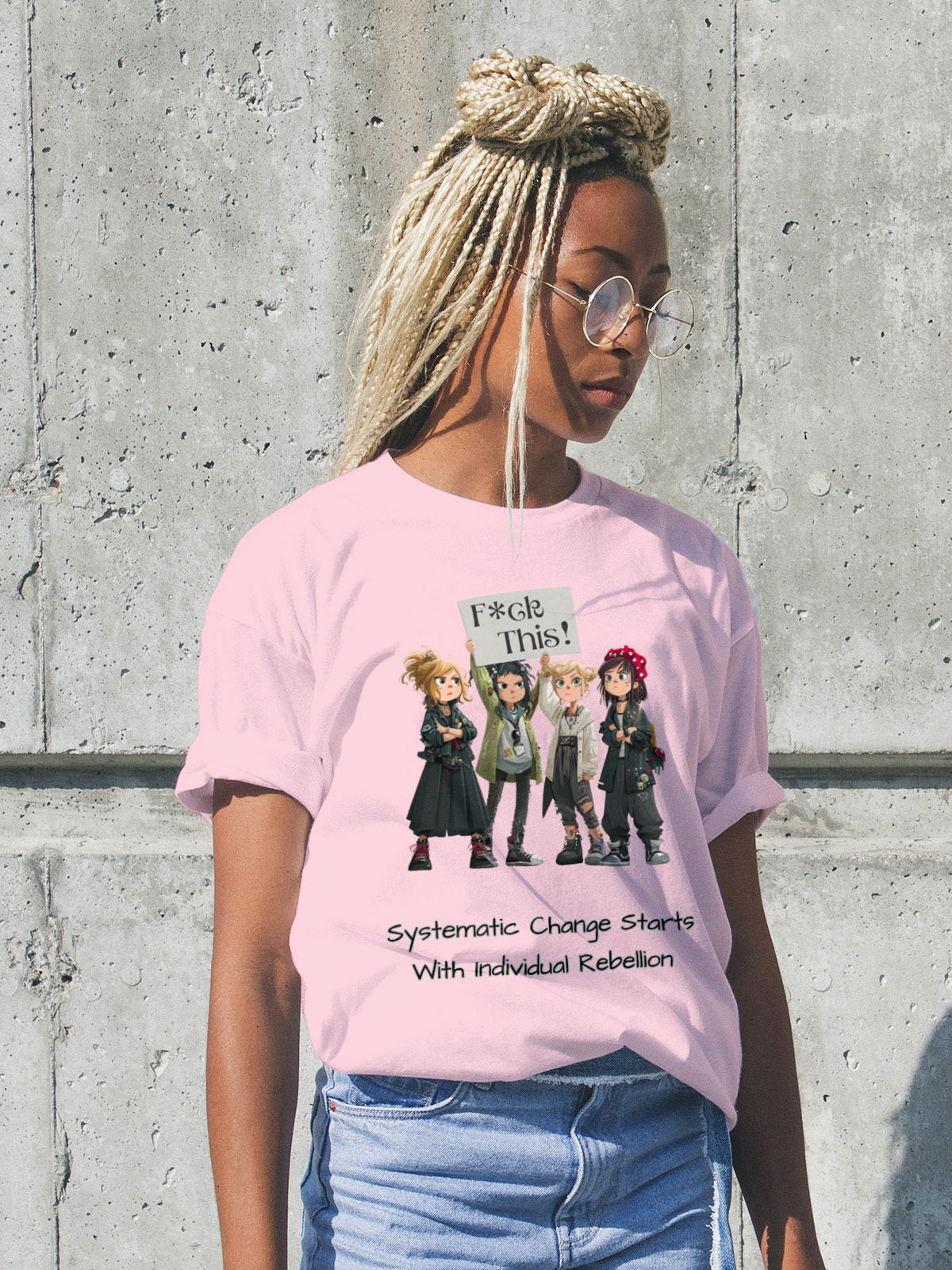 Systematic Change/Rebellion (Unisex Tee) - Ships Free!