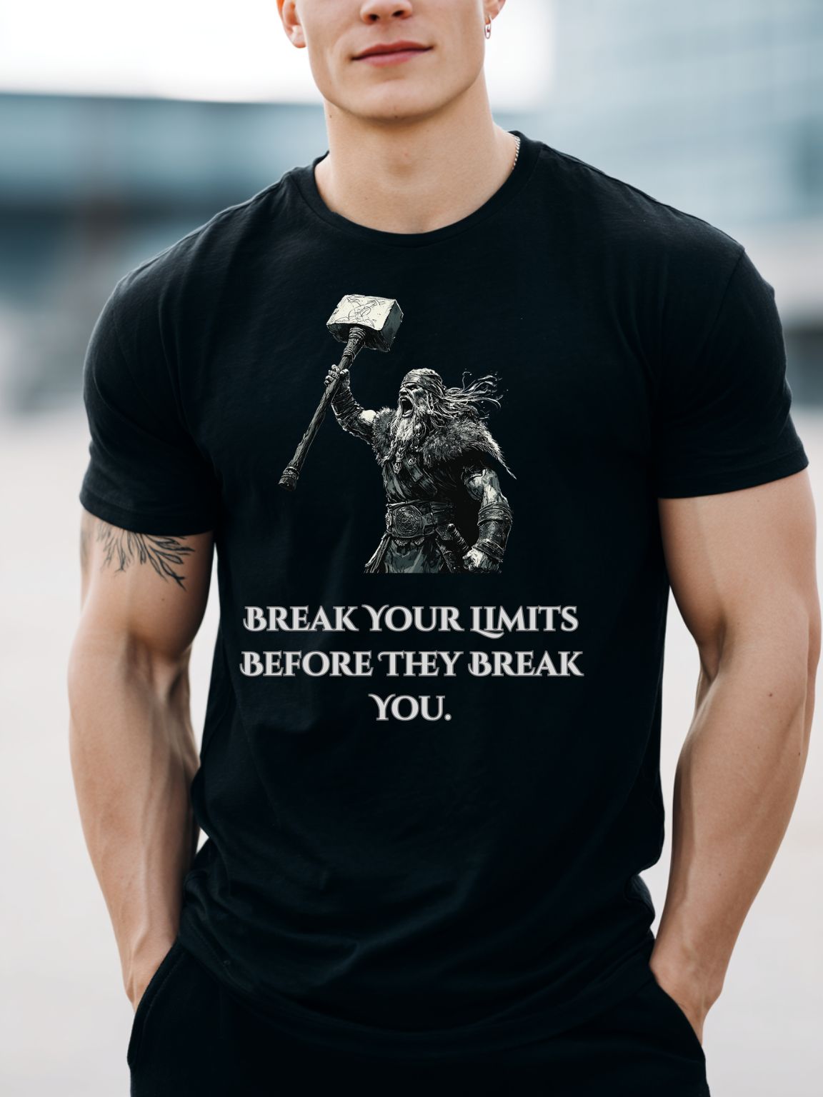 Viking Break Limits (Unisex Tee) - Ships Free