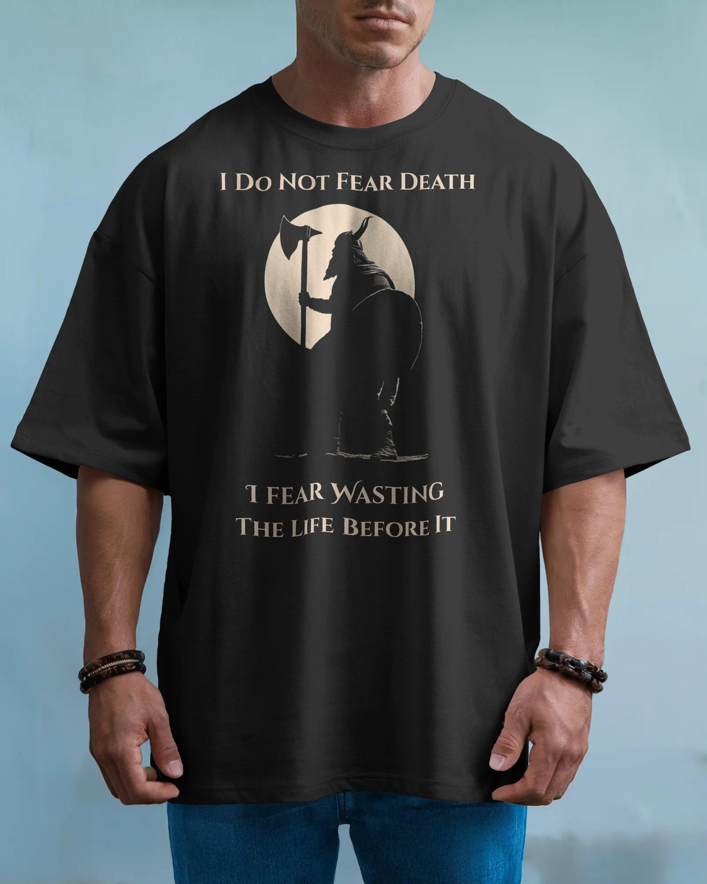 Viking Don't Fear Death (Unisex Tee) Ships Free