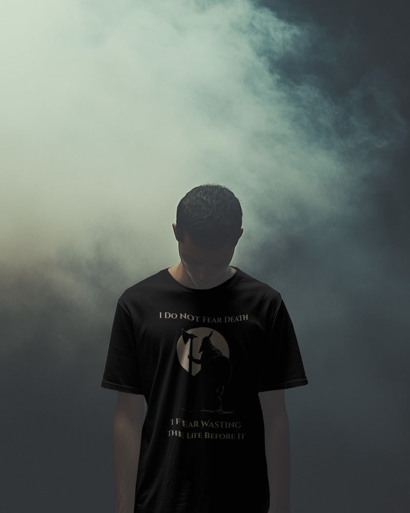 Viking Don't Fear Death (Unisex Tee) Ships Free
