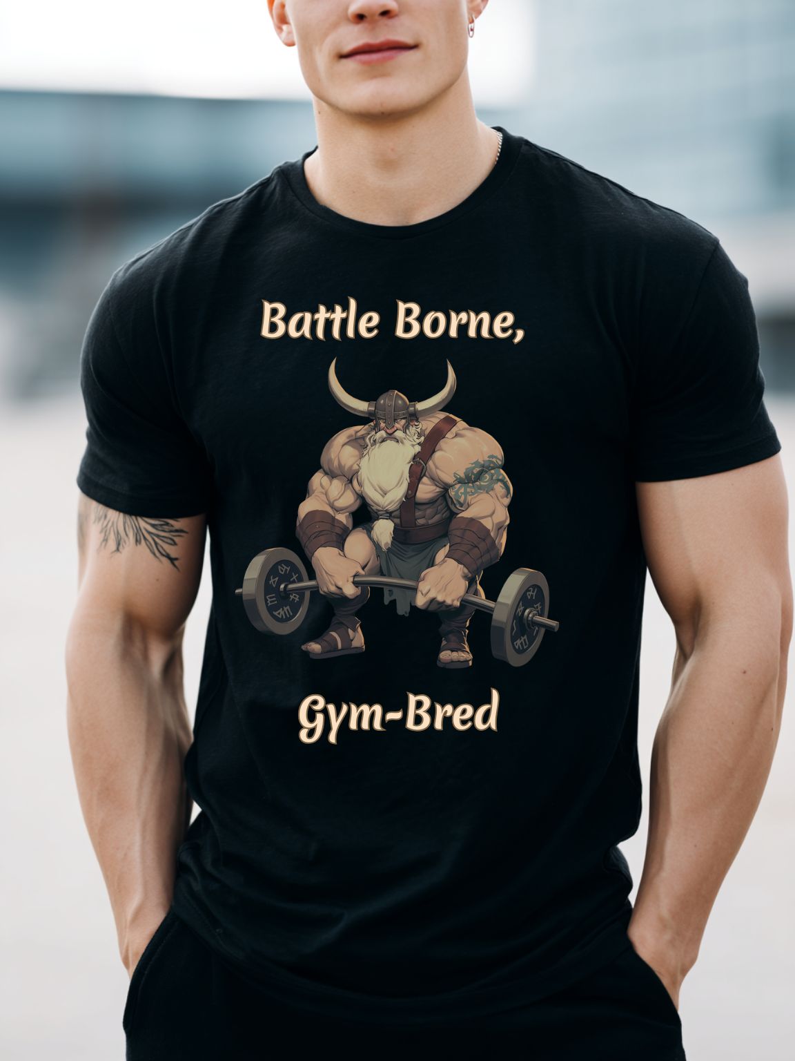 Viking Gym Bred (Unisex Tee) - Ships Free