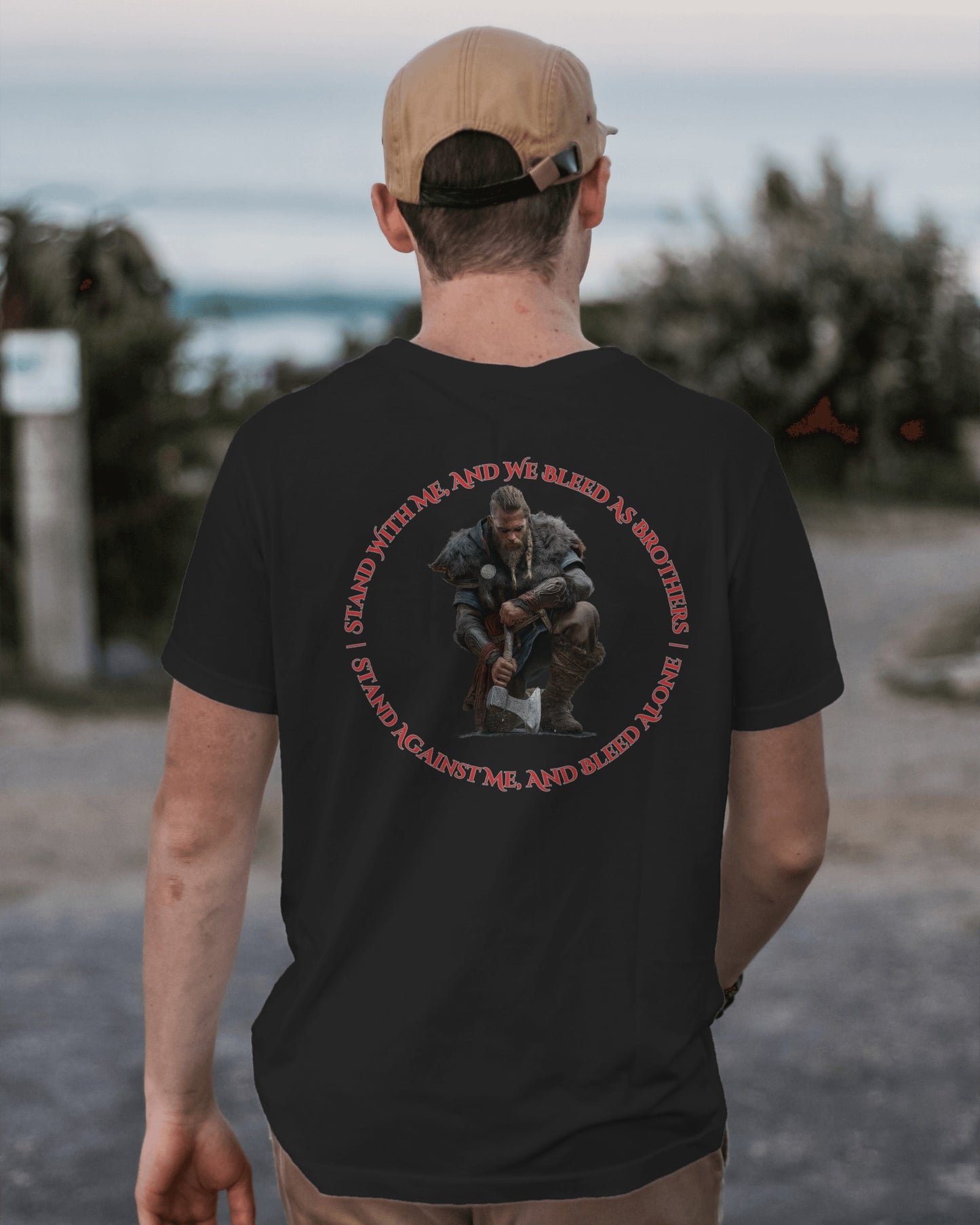 Viking Bleed As Brothers (Unisex Tee) Ships Free!