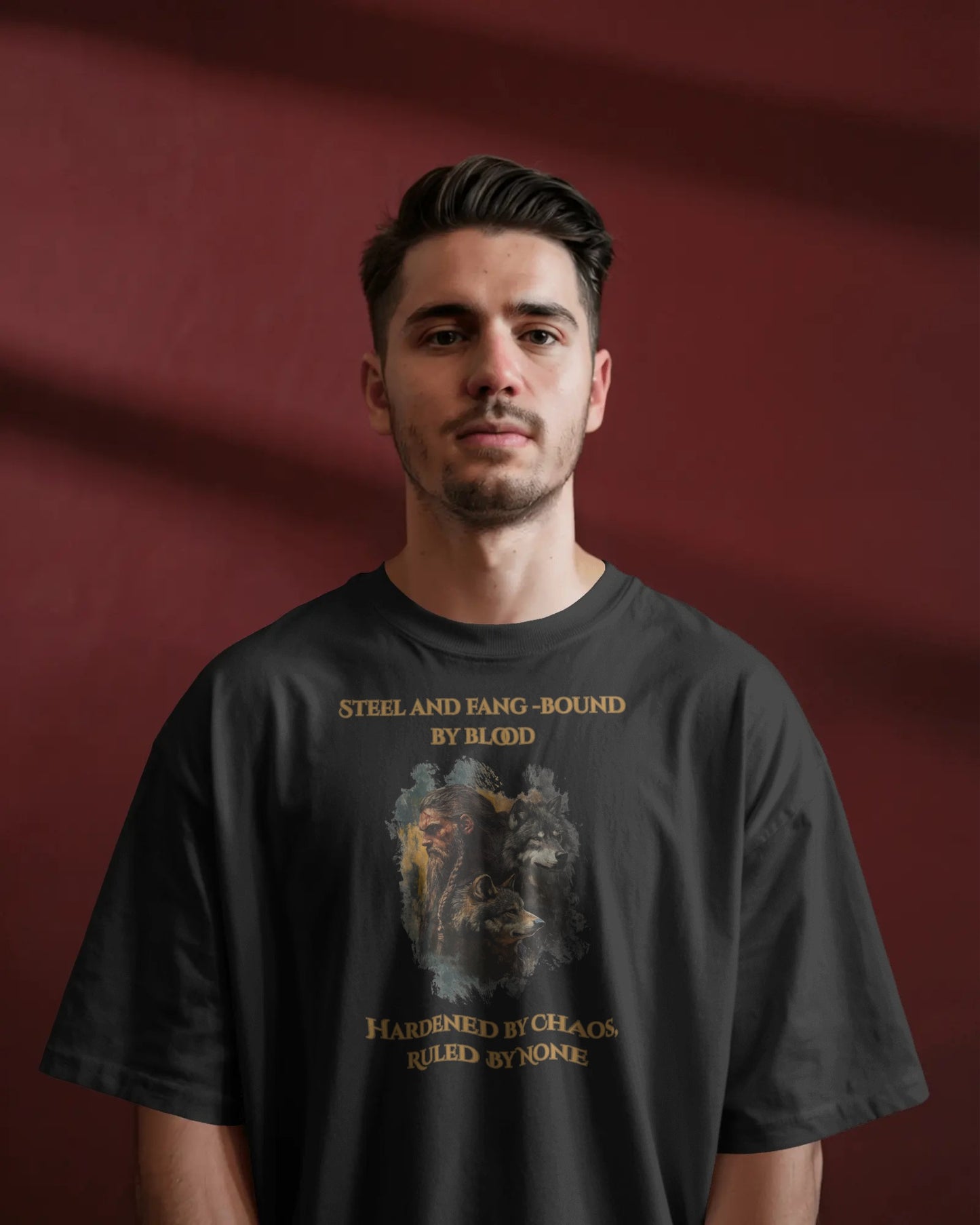 Viking - Steel and Fang (Unisex Tee) - Ships Free