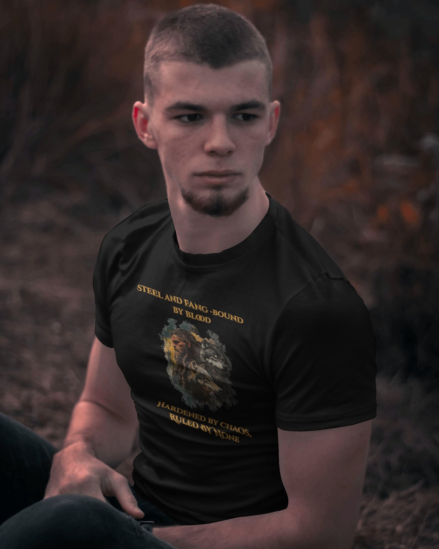 Viking - Steel and Fang (Unisex Tee) - Ships Free