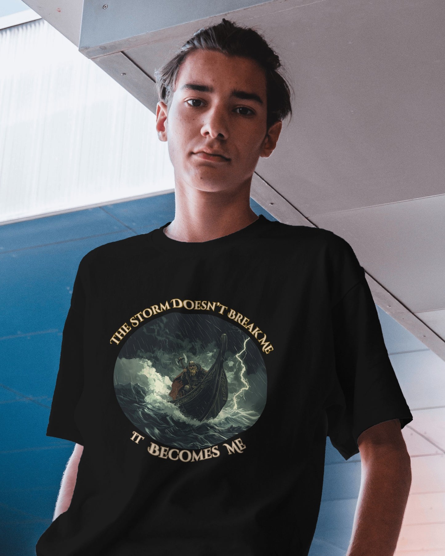 VIking - Storm Becomes Me (Unisex Tee) Ships Free
