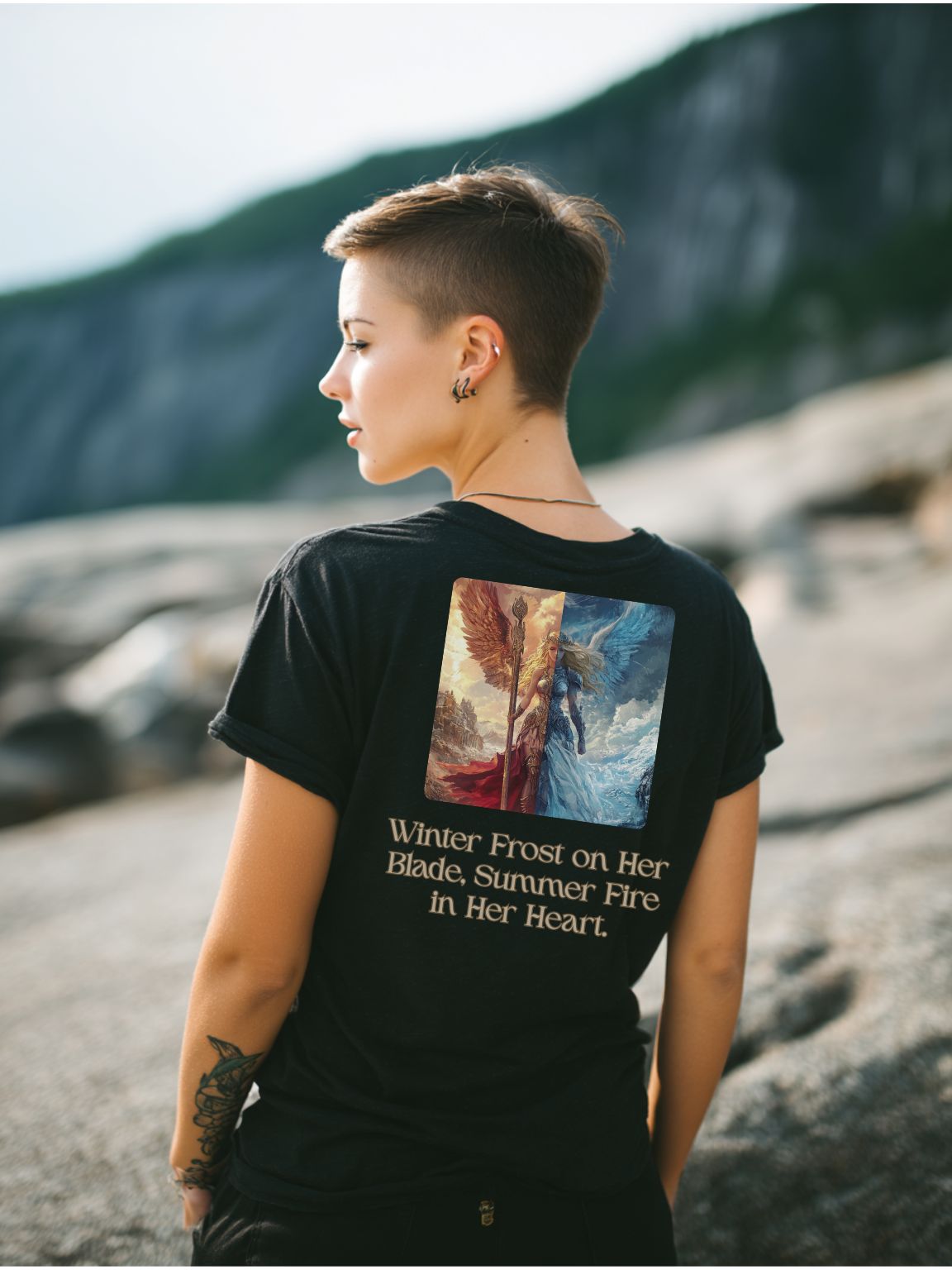 Valkyrie Winter Blade (Unisex Tee) - Ships Free