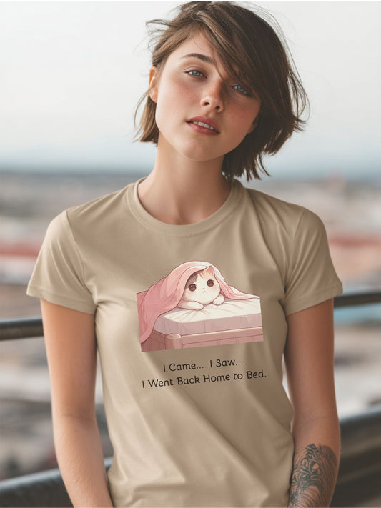 Back to Bed (Unisex Tee) - Ships Free
