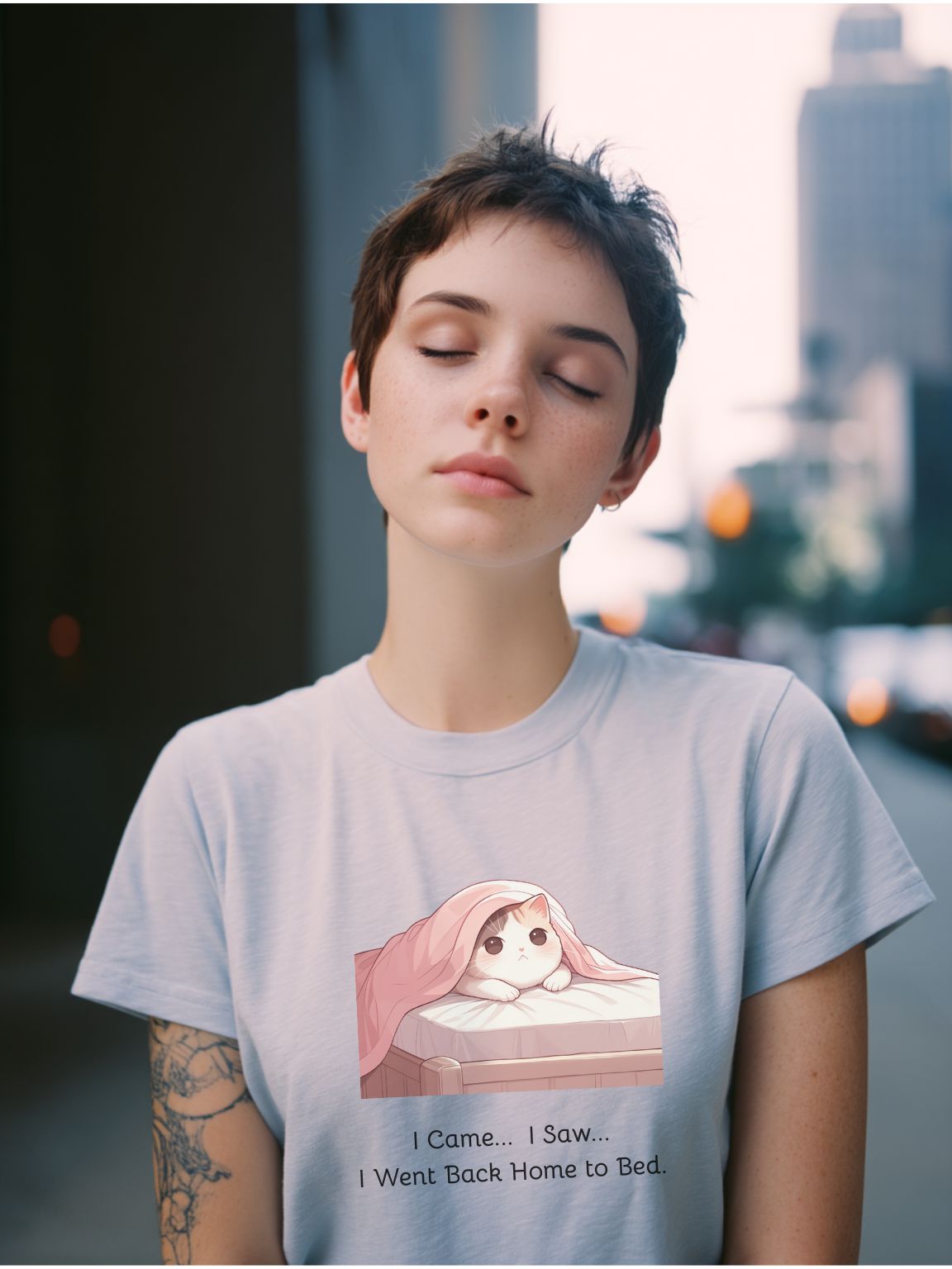 Back to Bed (Unisex Tee) - Ships Free
