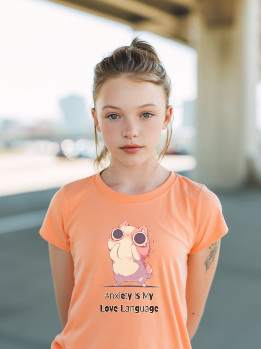 Anxiety Love Language (Unisex Tee) - Ships Free