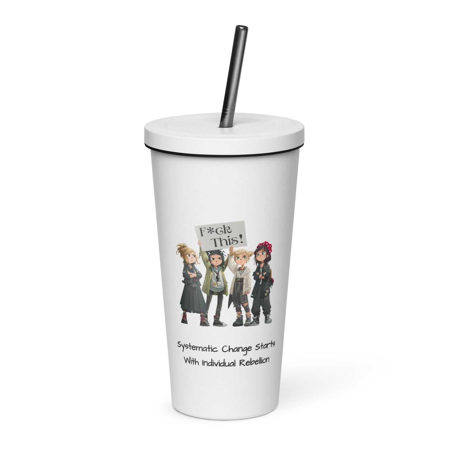 Systematic Change/Rebellion (Tumbler) - Ships Free!