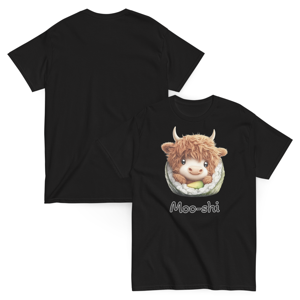 Moo-Shi! (Adorable Unisex Tee) - Ships Free!