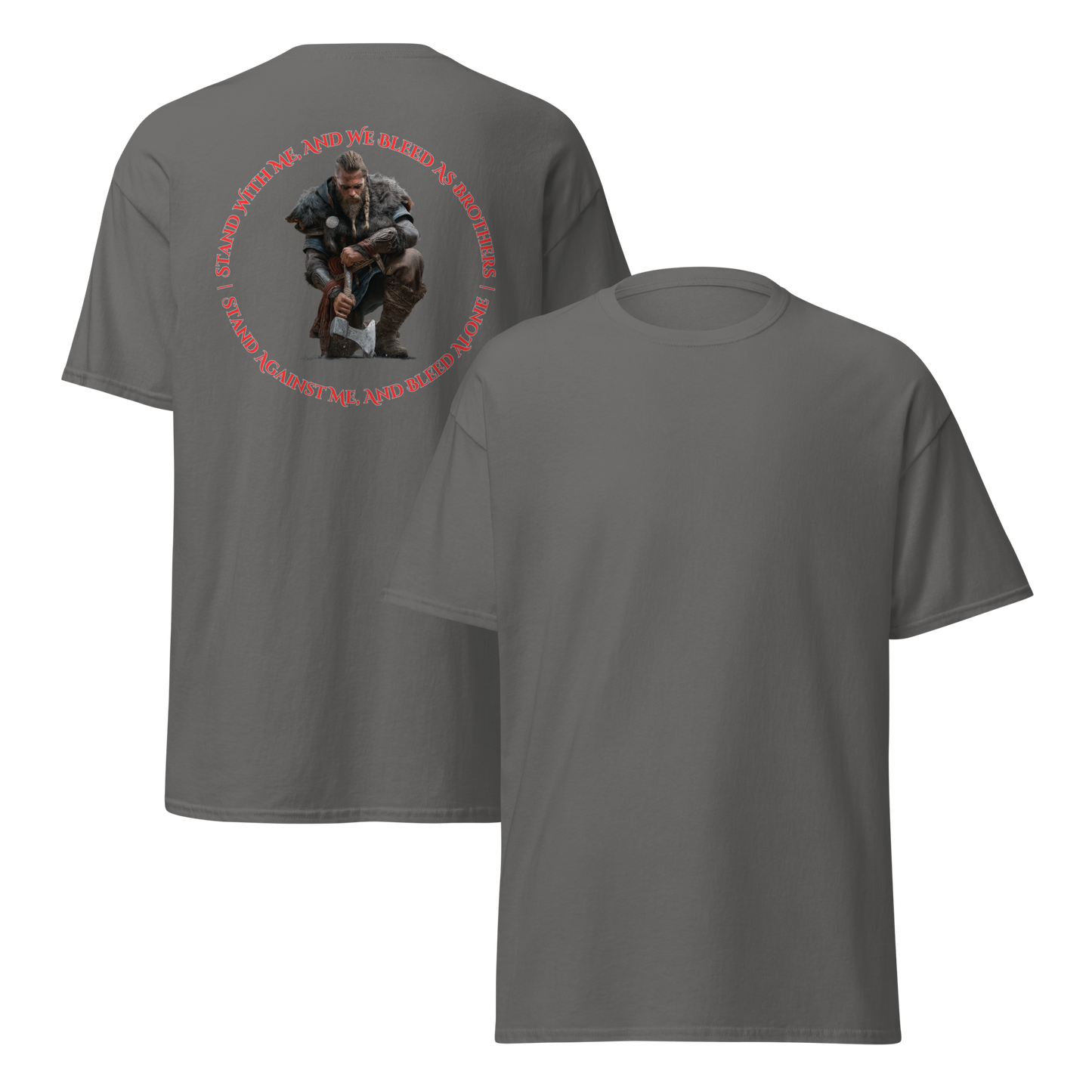 Viking Bleed As Brothers (Unisex Tee) Ships Free!