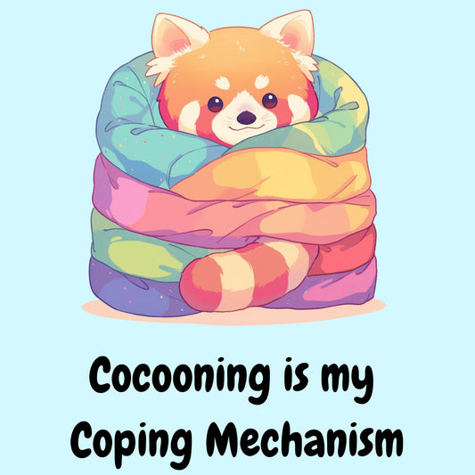 Coping by Cocooning (Unisex Tee) - Ships Free