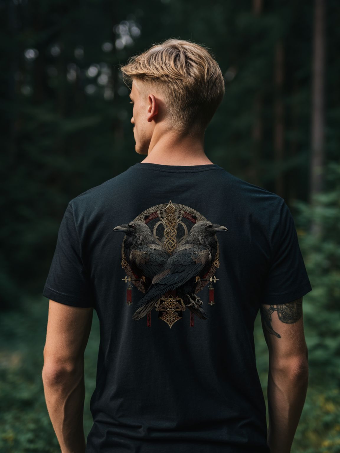 Huginn and Muninn (Unisex Tee) - Ships Free!