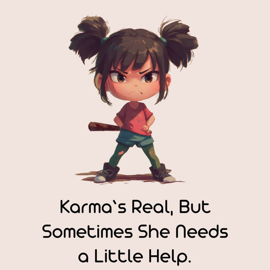 Karma's Little Helper (Unisex Tee) - Ships Free