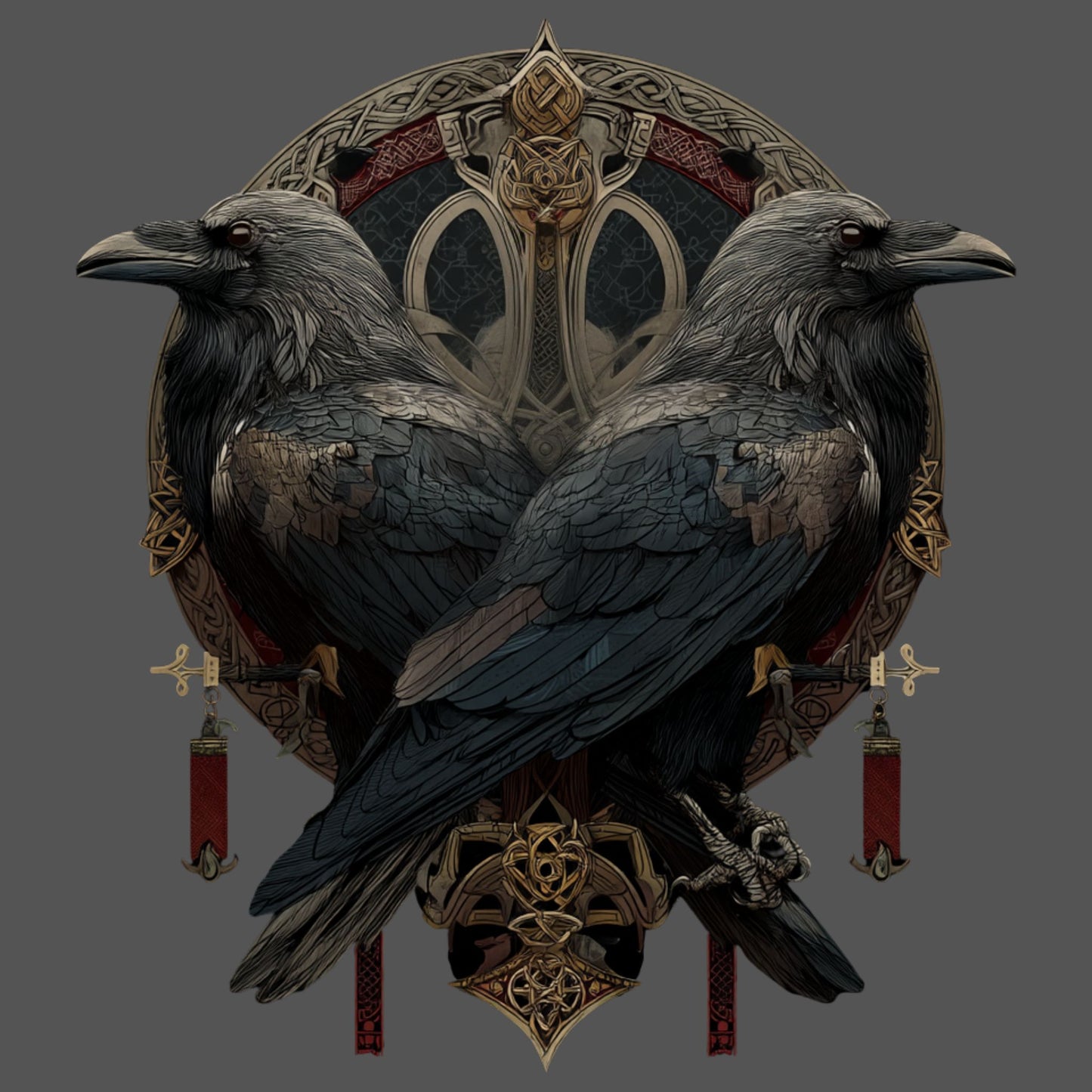 Huginn and Muninn (Unisex Tee) - Ships Free!