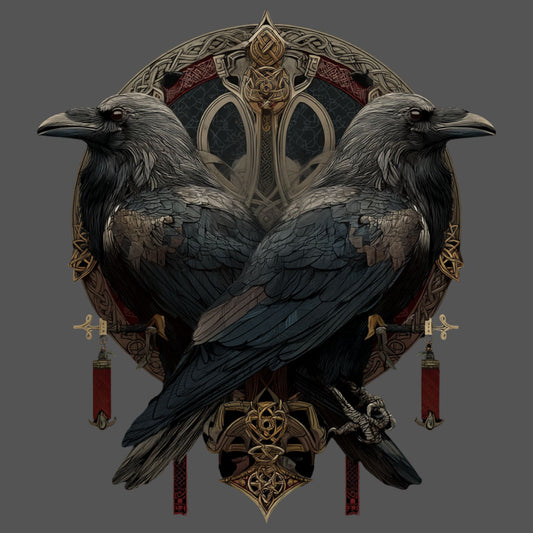 Huginn and Muninn (Unisex Tee) - Ships Free!