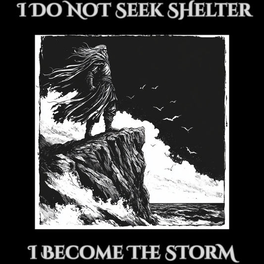 Viking - Become the Storm (Unisex Tee) - Ships Free
