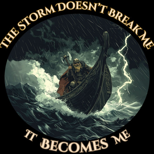 VIking - Storm Becomes Me (Unisex Tee) Ships Free