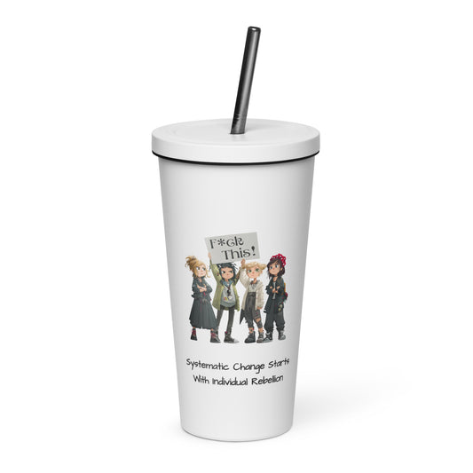 Systematic Change/Rebellion (Tumbler) - Ships Free!
